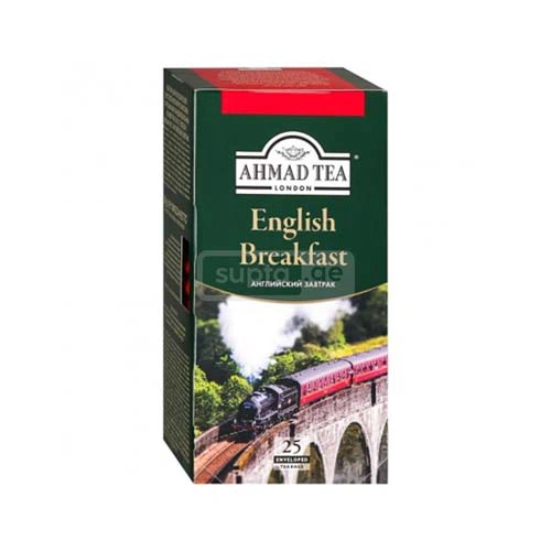 AHMAD TEA-აჰმად ჩაი English Breakfast შავი ჩაი 2გრ 25ც